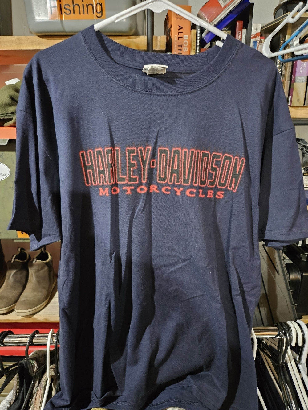 Johannesburg Harley-Davidson Navy T-Shirt with Red Logo